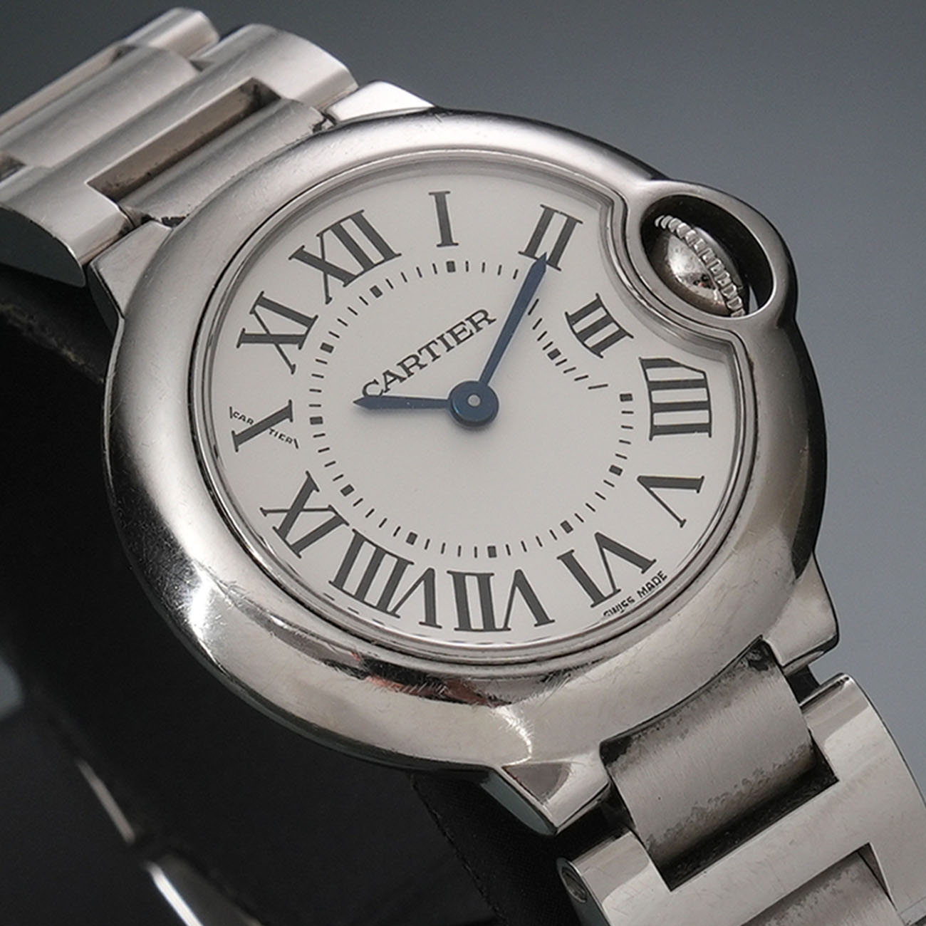 CARTIER(USED)까르띠에 W69010Z4 발롱블루 28mm 쿼츠