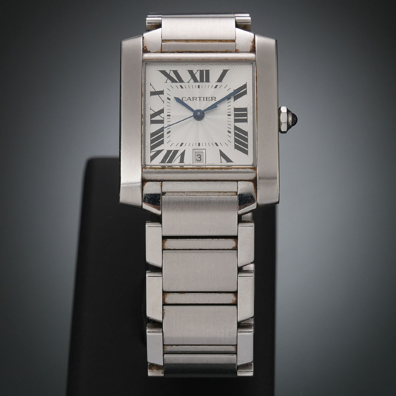 CARTIER(USED)까르띠에 탱크 프랑세즈 라지 W51002Q3