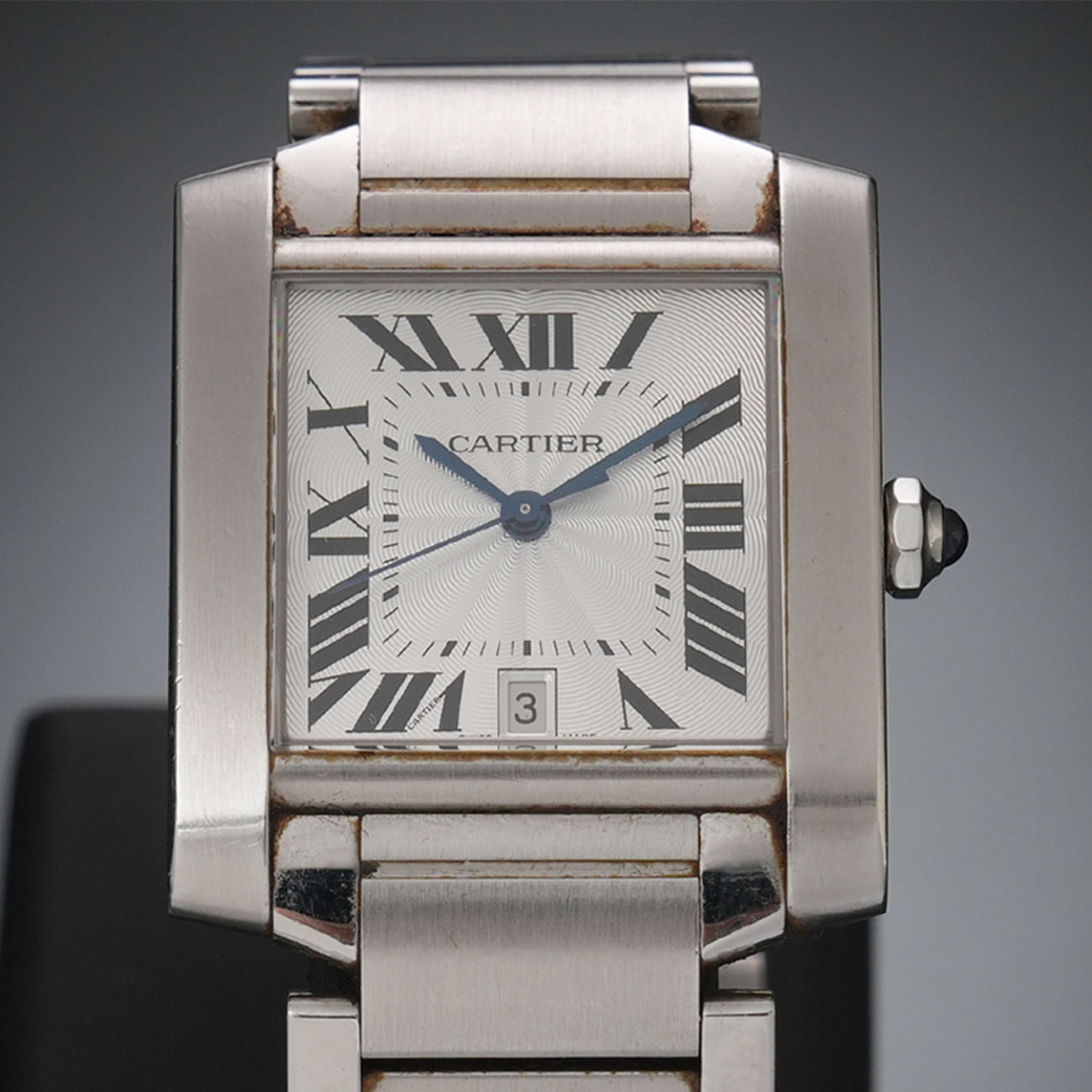CARTIER(USED)까르띠에 탱크 프랑세즈 라지 W51002Q3