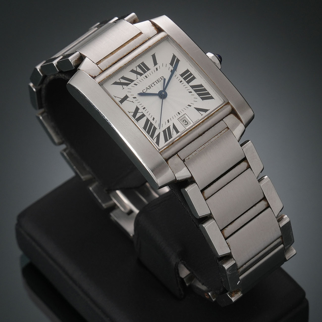 CARTIER(USED)까르띠에 탱크 프랑세즈 라지 W51002Q3