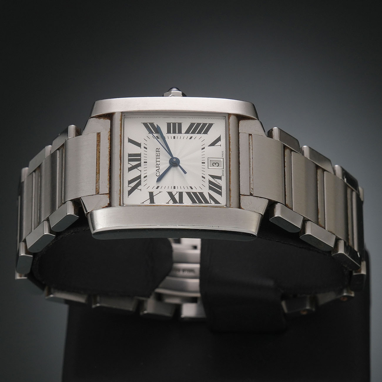 CARTIER(USED)까르띠에 탱크 프랑세즈 라지 W51002Q3