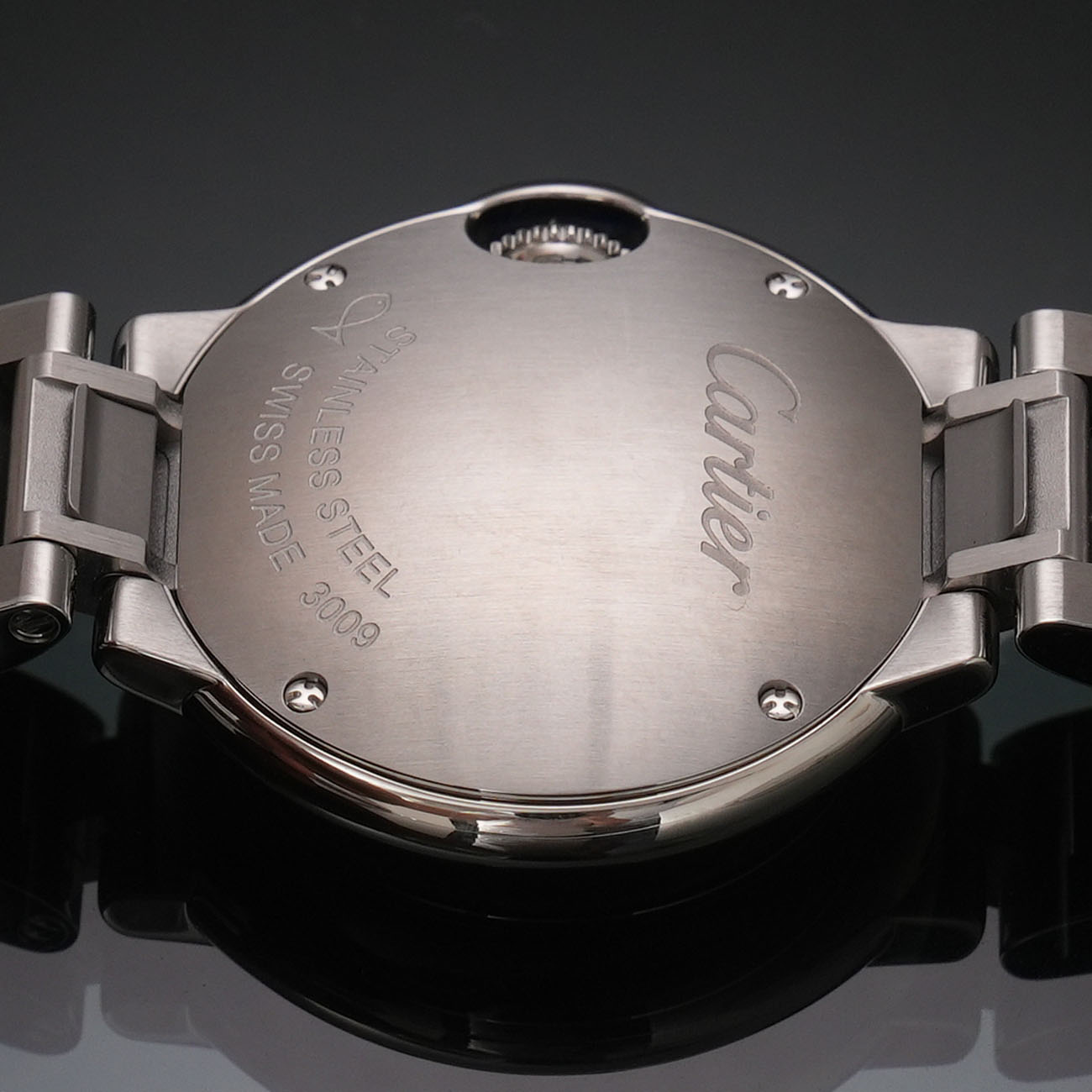 CARTIER(USED)까르띠에 발롱블루 스틸 28