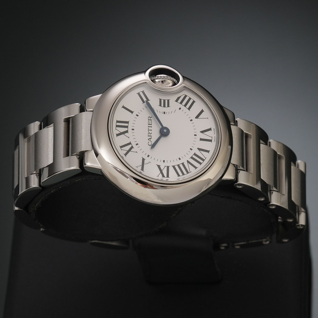 CARTIER(USED)까르띠에 발롱블루 스틸 28