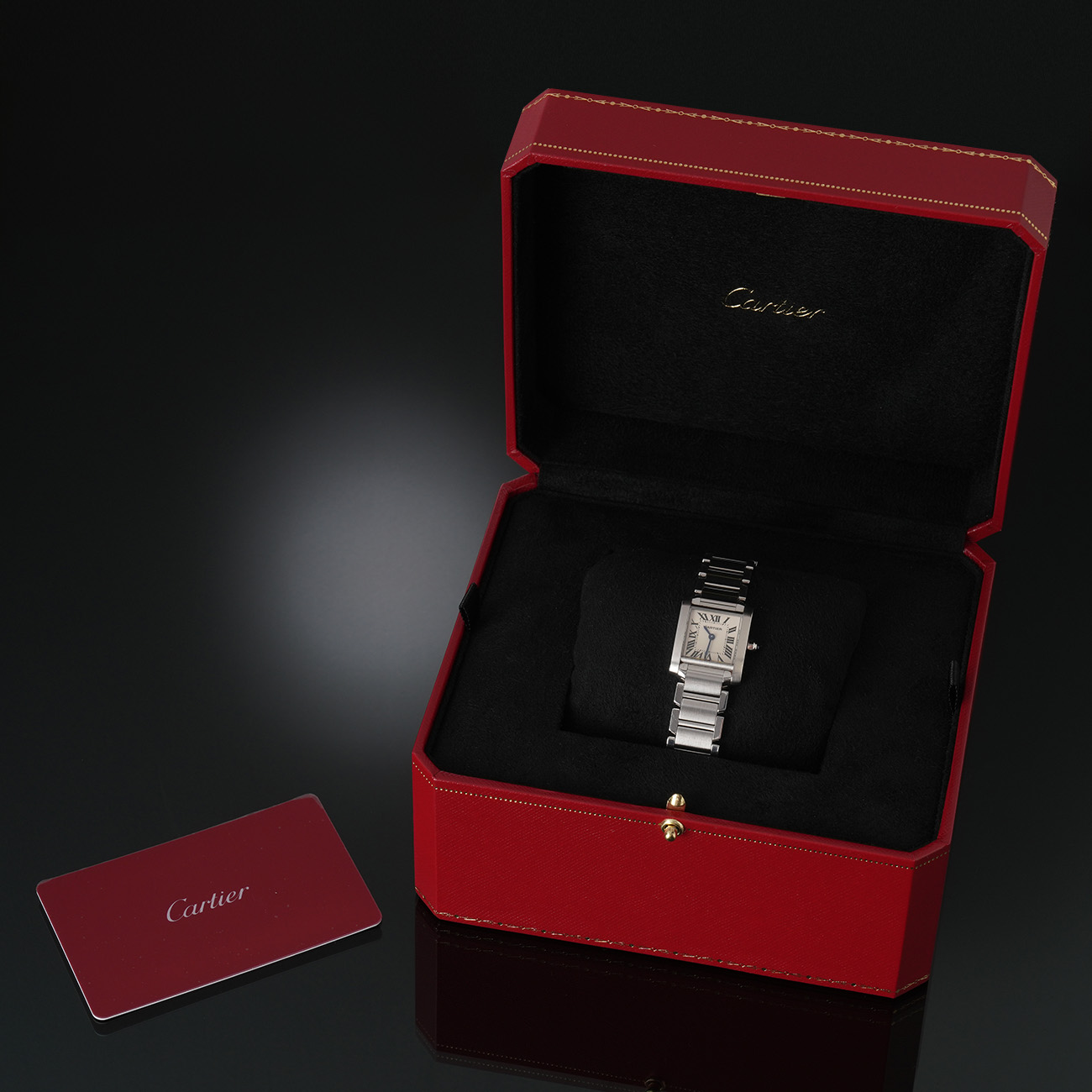 CARTIER(USED)까르띠에 W51002Q3 탱크 프랑세즈 라지