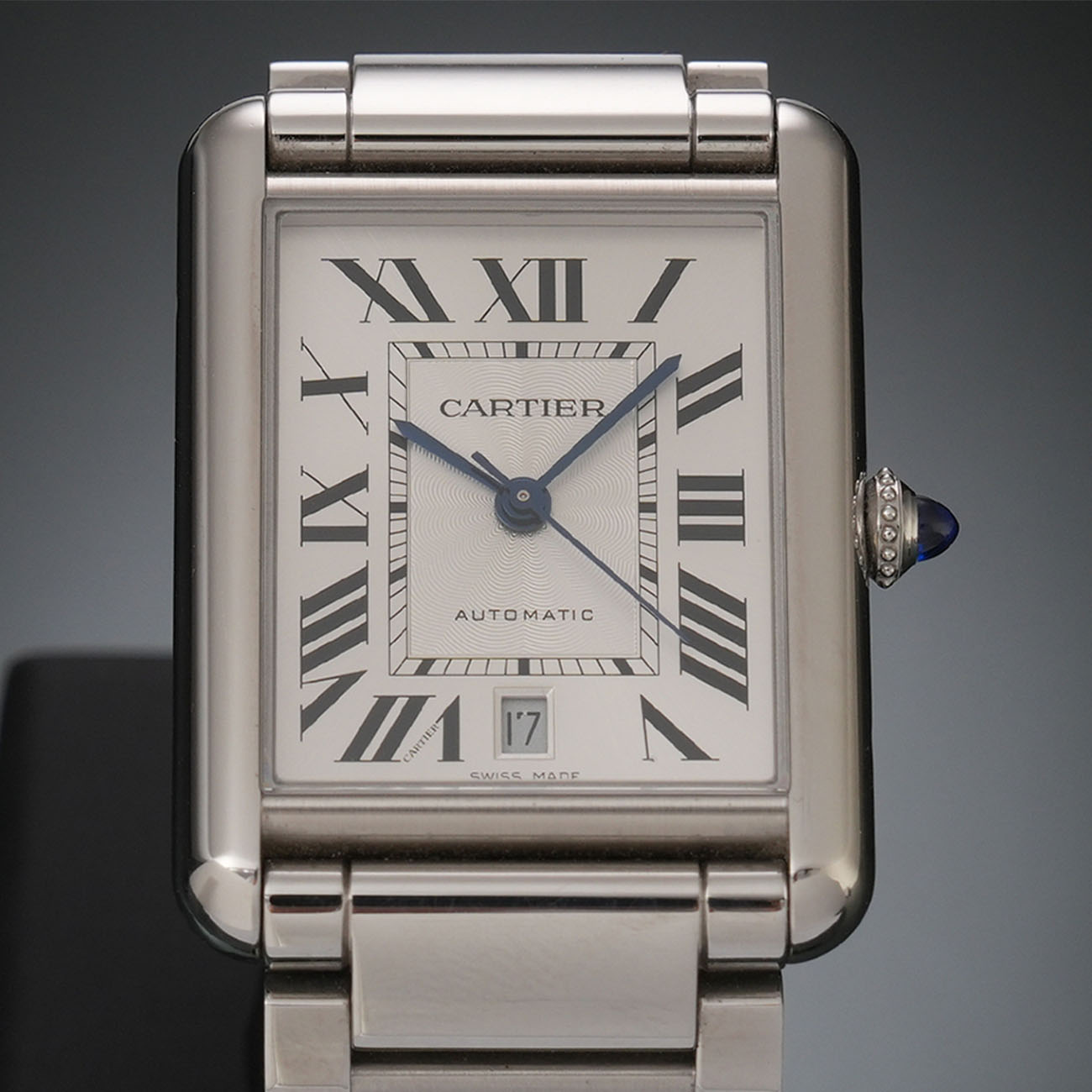 CARTIER(USED)까르띠에 탱크 머스트 XL 스틸 WSTA0053