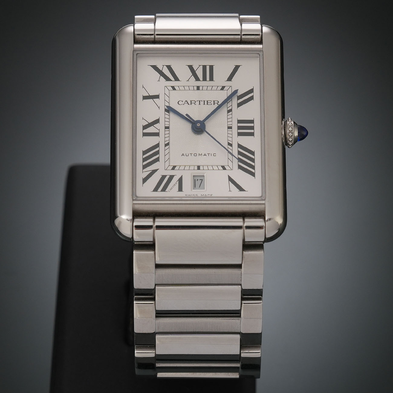 CARTIER(USED)까르띠에 탱크 머스트 XL 스틸 WSTA0053