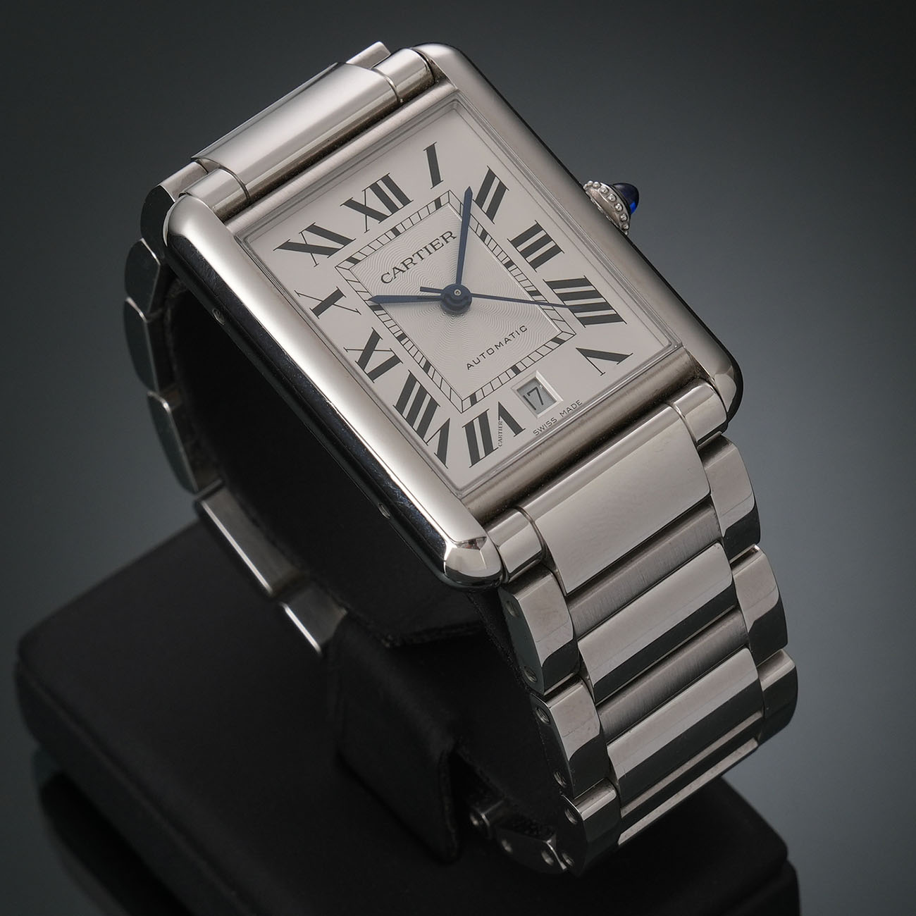 CARTIER(USED)까르띠에 탱크 머스트 XL 스틸 WSTA0053