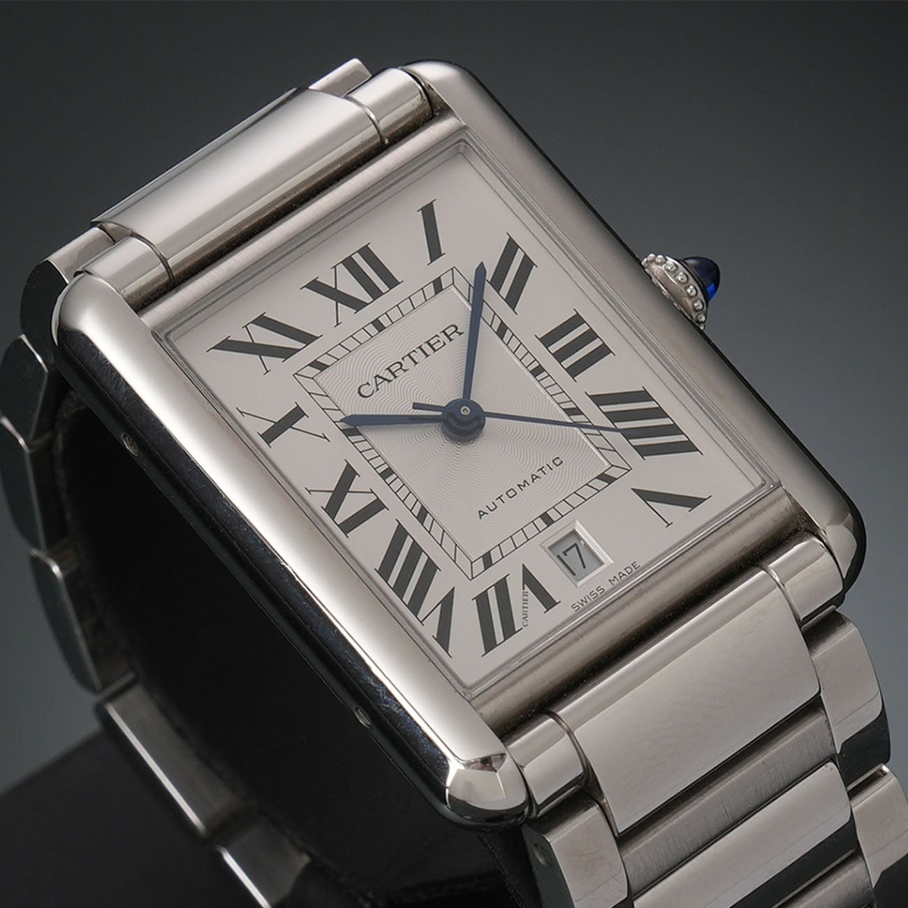 CARTIER(USED)까르띠에 탱크 머스트 XL 스틸 WSTA0053