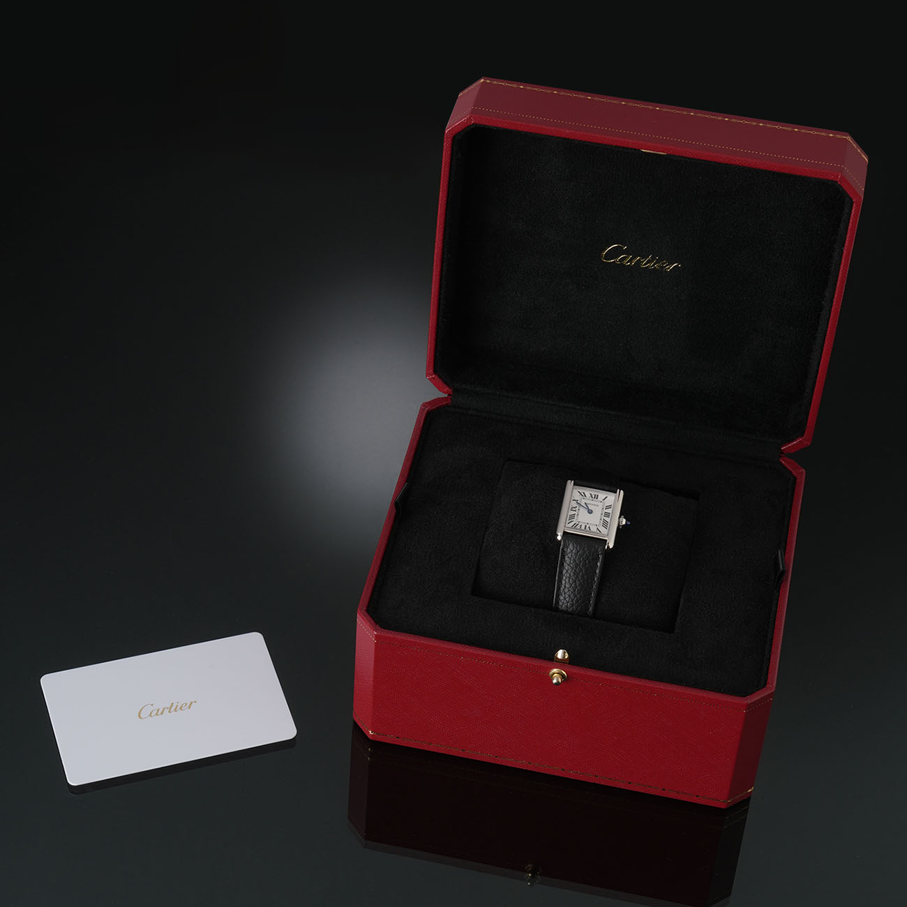 CARTIER(USED)까르띠에 탱크 머스트 스몰 WSTA0110