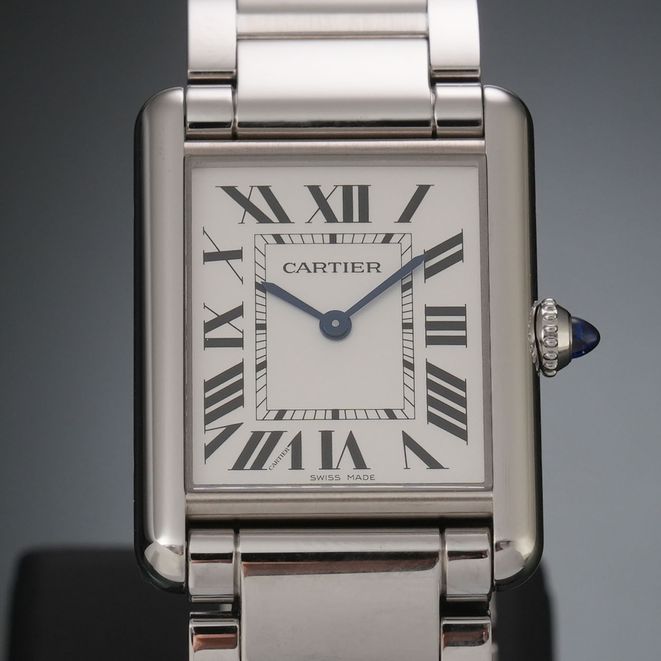 CARTIER(USED)까르띠에 탱크 머스트 라지 스틸 WSTA0052