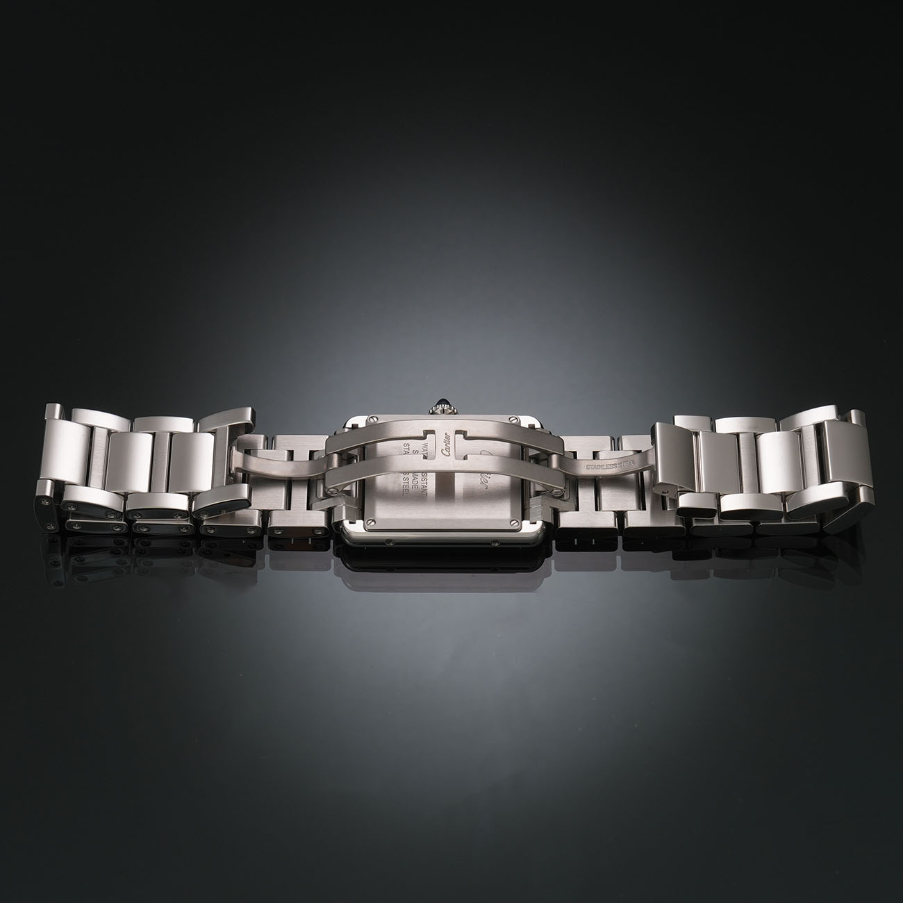 CARTIER(USED)까르띠에 탱크 머스트 라지 스틸 WSTA0052