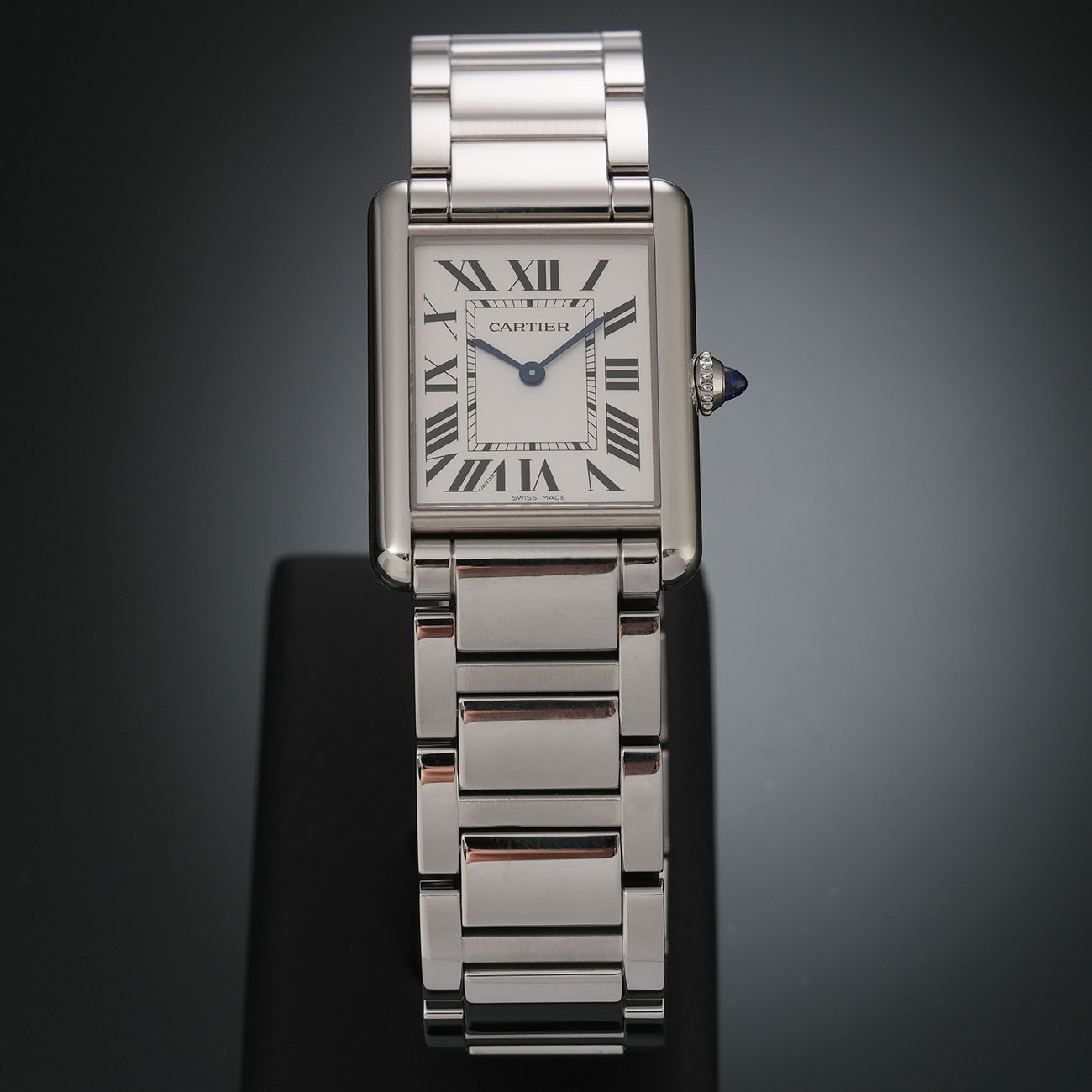 CARTIER(USED)까르띠에 탱크 머스트 라지 스틸 WSTA0052