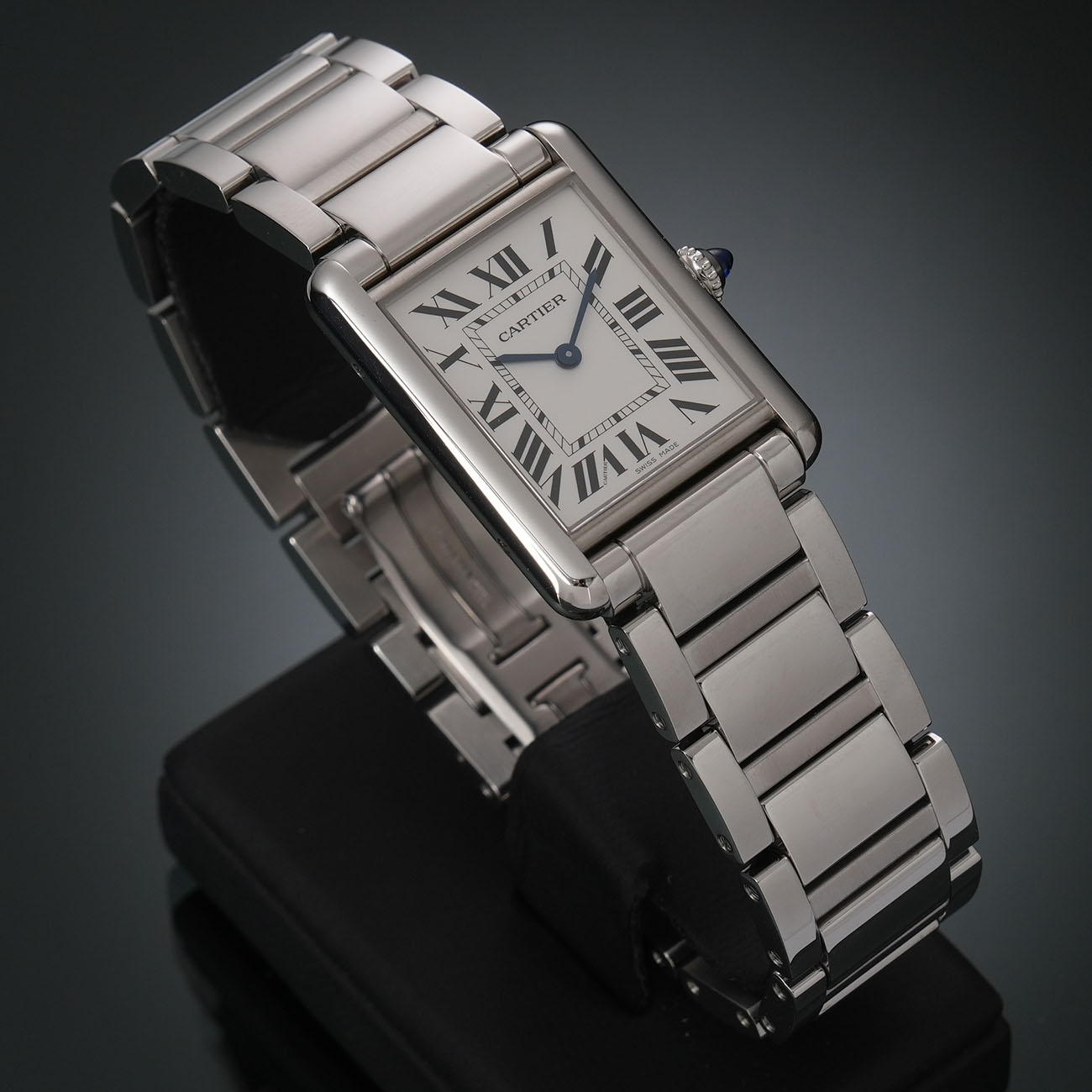 CARTIER(USED)까르띠에 탱크 머스트 라지 스틸 WSTA0052