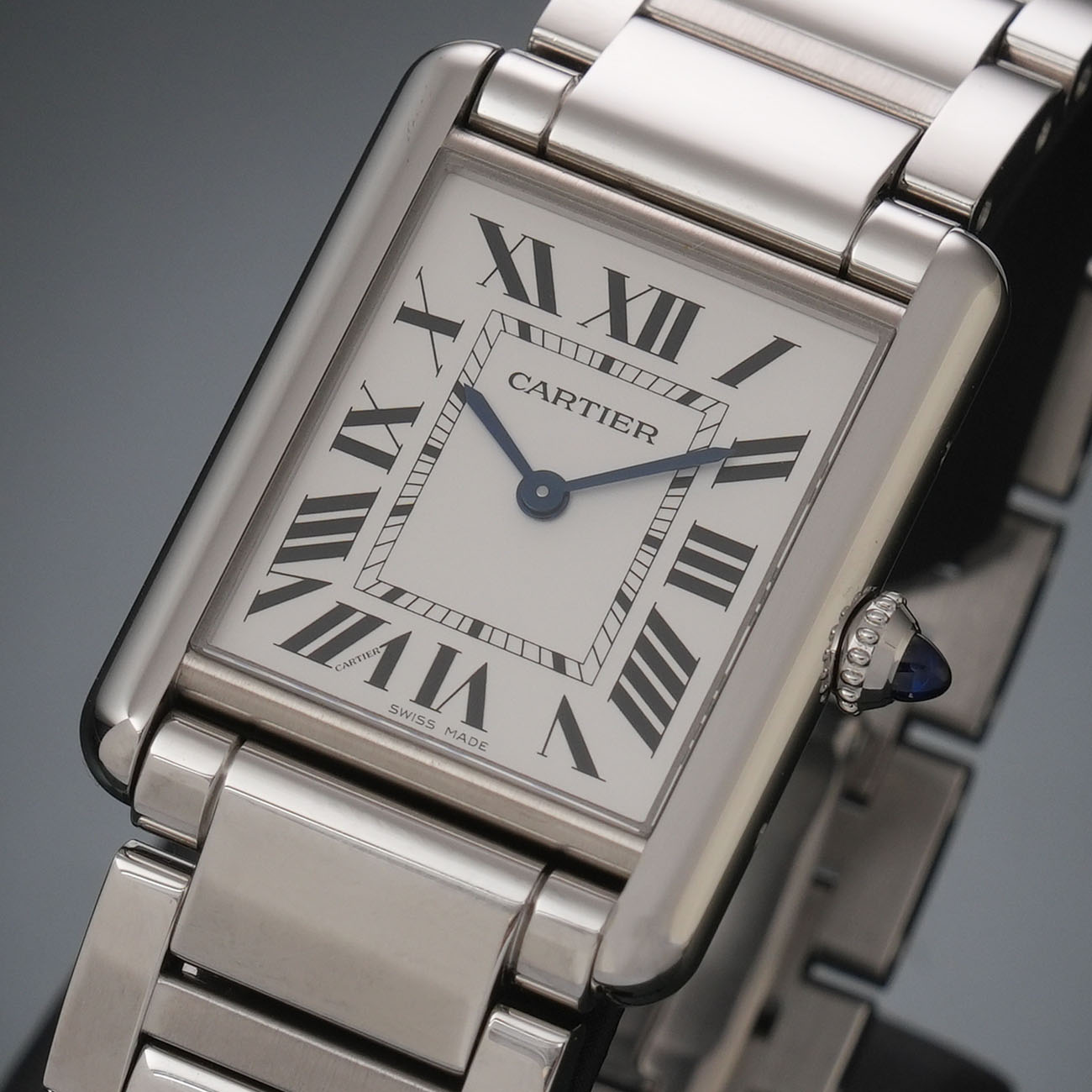 CARTIER(USED)까르띠에 탱크 머스트 라지 스틸 WSTA0052