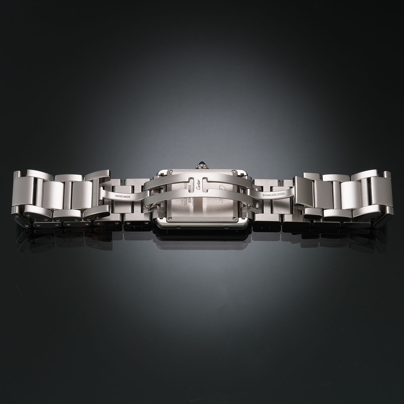 CARTIER(USED)까르띠에 탱크 머스트 라지 스틸 WSTA0052