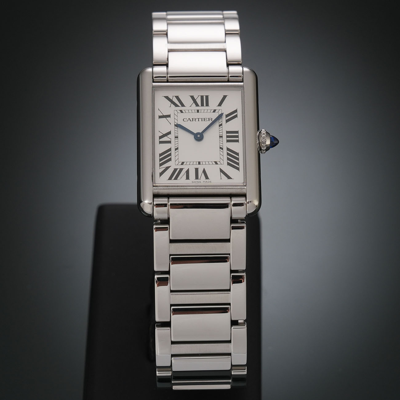 CARTIER(USED)까르띠에 탱크 머스트 라지 스틸 WSTA0052
