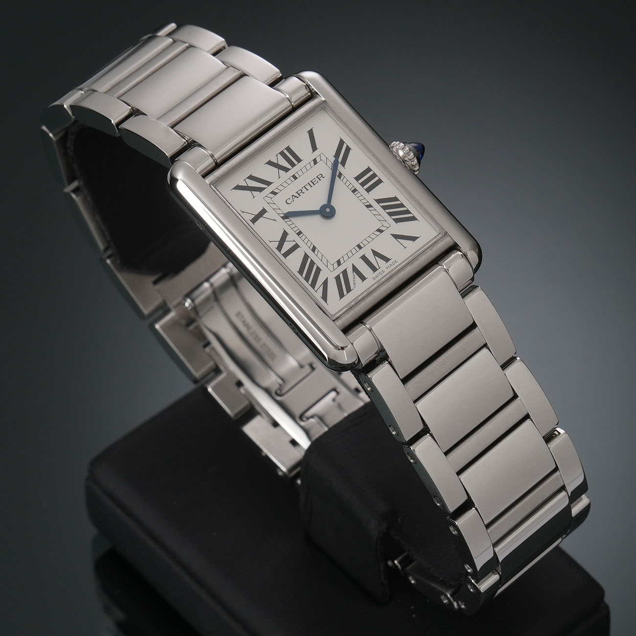 CARTIER(USED)까르띠에 탱크 머스트 라지 스틸 WSTA0052