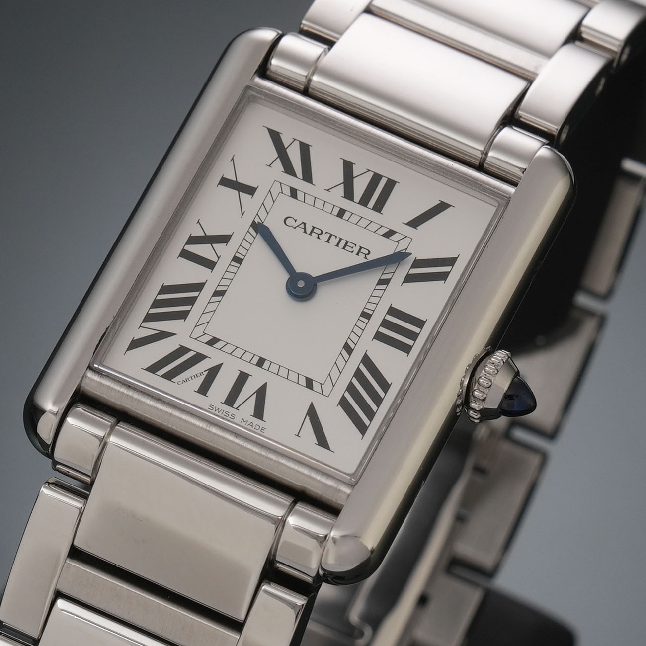 CARTIER(USED)까르띠에 탱크 머스트 라지 스틸 WSTA0052