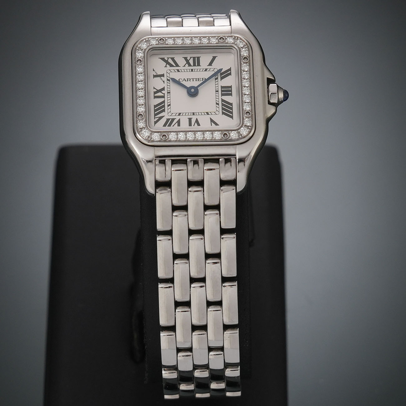 CARTIER(USED)까르띠에 팬더 스몰 스틸 W4PN0007