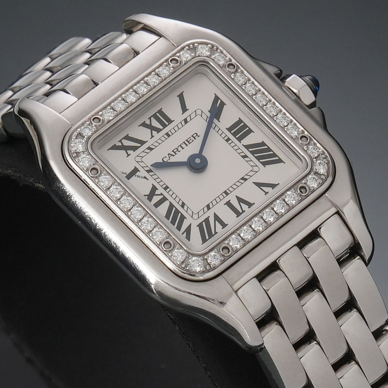 CARTIER(USED)까르띠에 팬더 스몰 스틸 W4PN0007