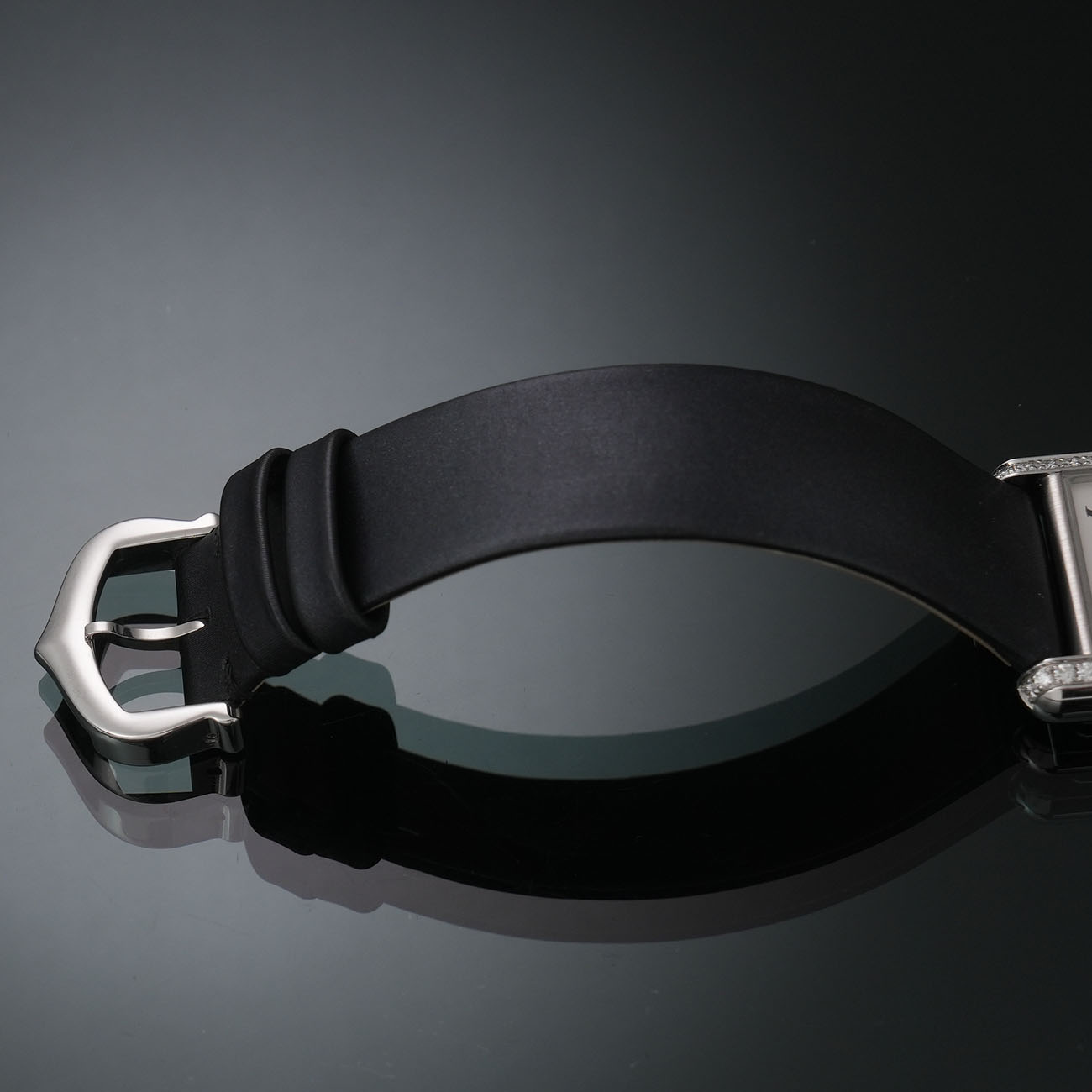 CARTIER(USED)까르띠에 탱크 머스트 스틸 스몰 다이아베젤