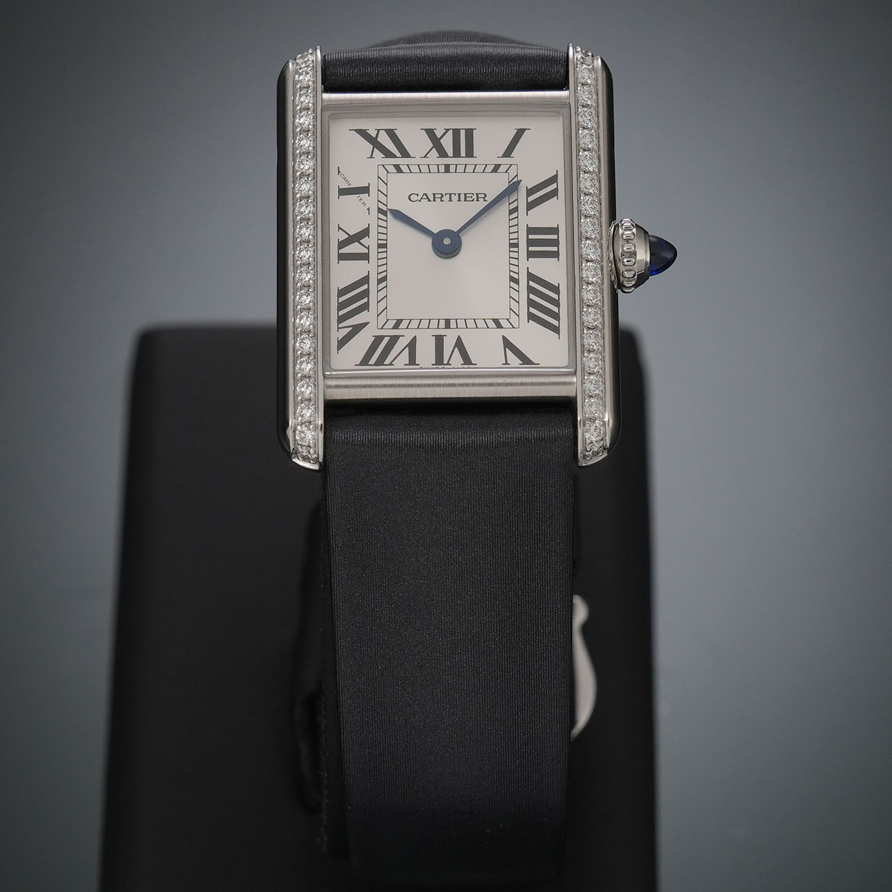 CARTIER(USED)까르띠에 탱크 머스트 스틸 스몰 다이아베젤