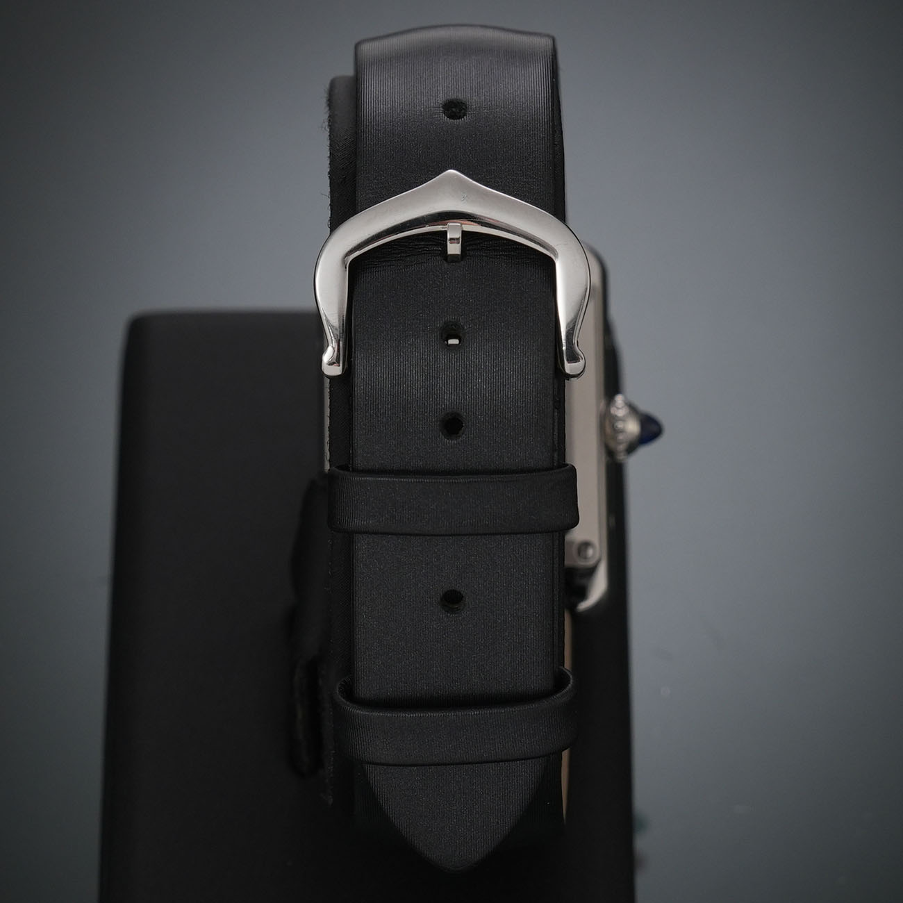 CARTIER(USED)까르띠에 탱크 머스트 스틸 스몰 다이아베젤