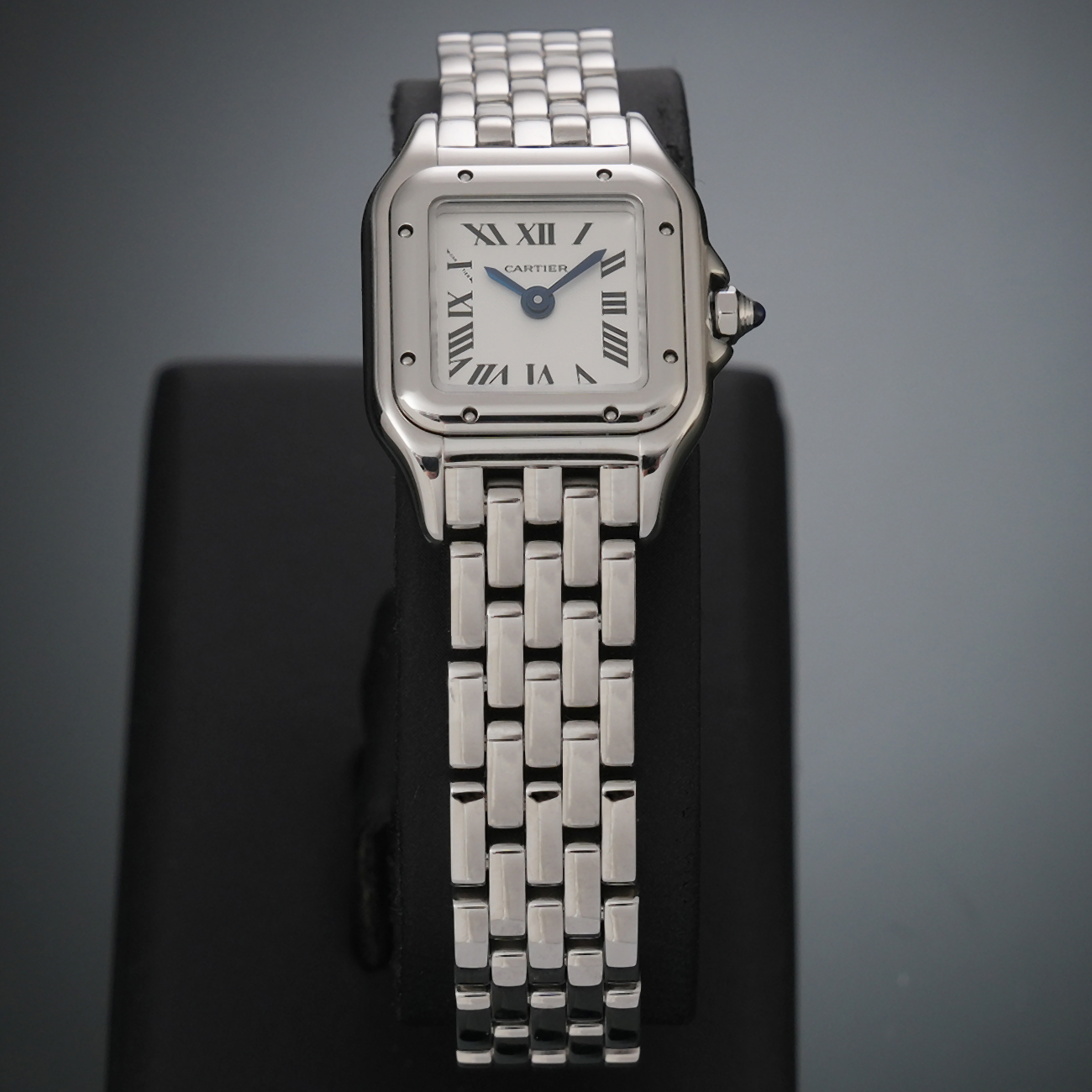 CARTIER(USED)까르띠애 팬더 드 까르띠에 미니 스틸 쿼츠