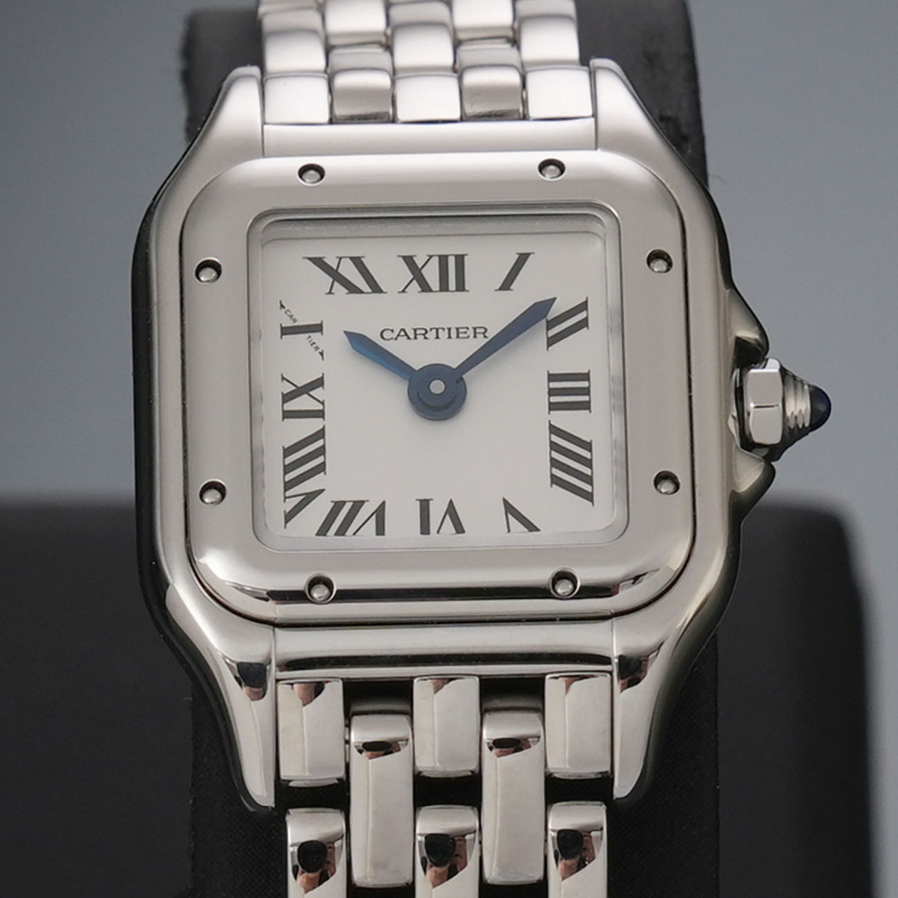 CARTIER(USED)까르띠애 팬더 드 까르띠에 미니 스틸 쿼츠