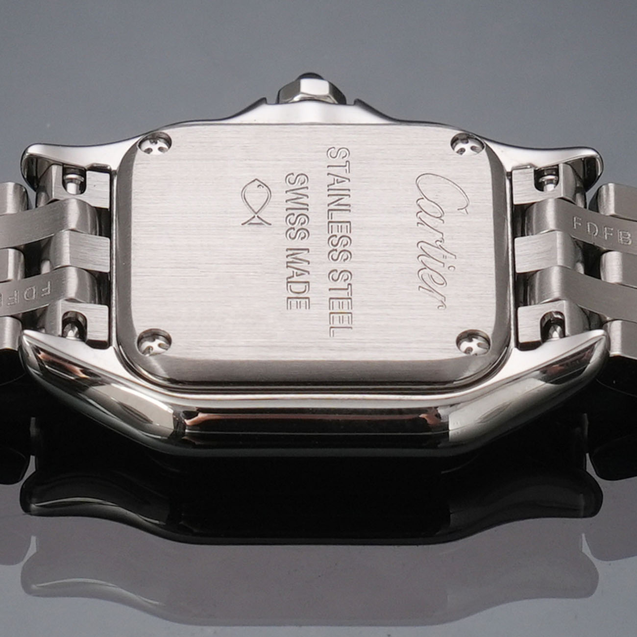 CARTIER(USED)까르띠애 팬더 드 까르띠에 미니 스틸 쿼츠