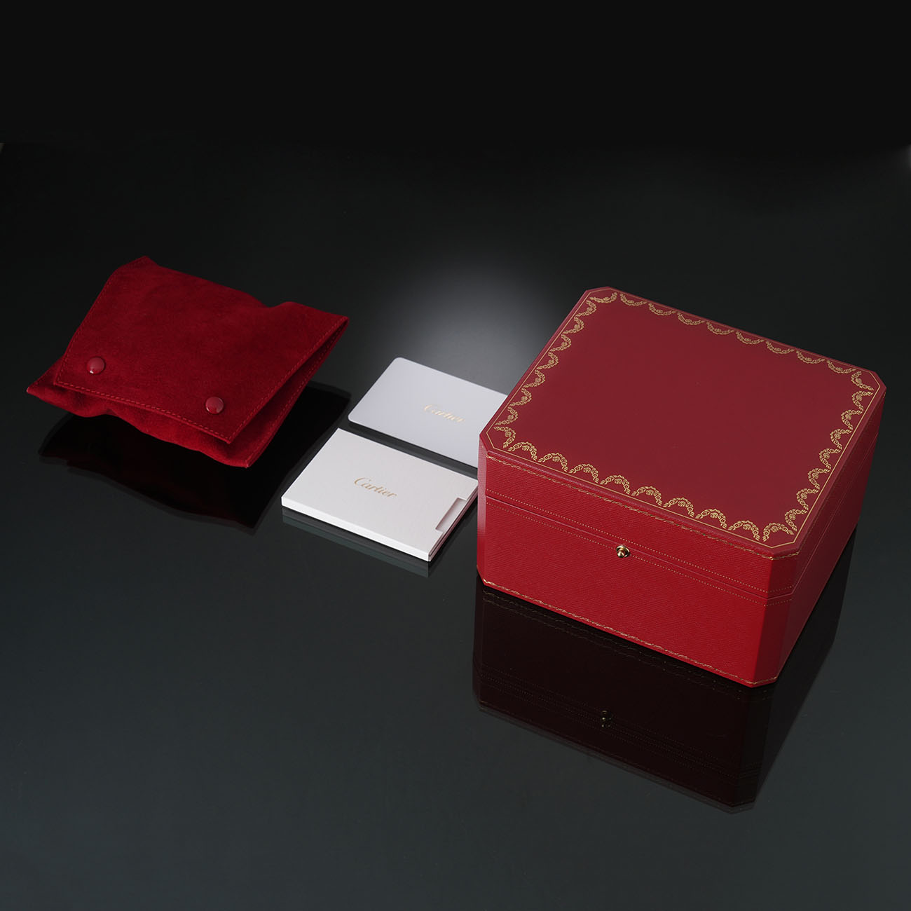 CARTIER(USED)까르띠애 팬더 드 까르띠에 미니 스틸 쿼츠