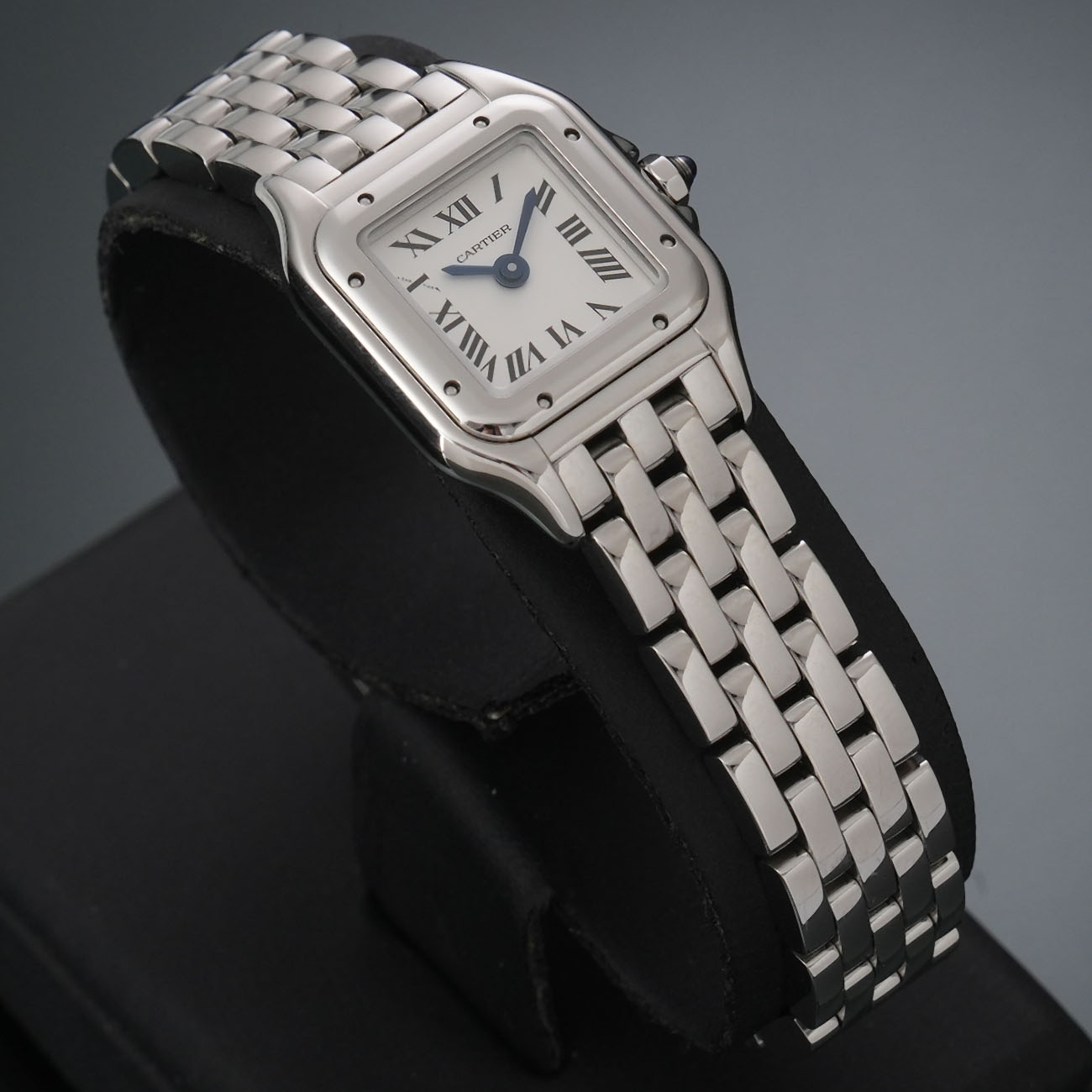 CARTIER(USED)까르띠애 팬더 드 까르띠에 미니 스틸 쿼츠