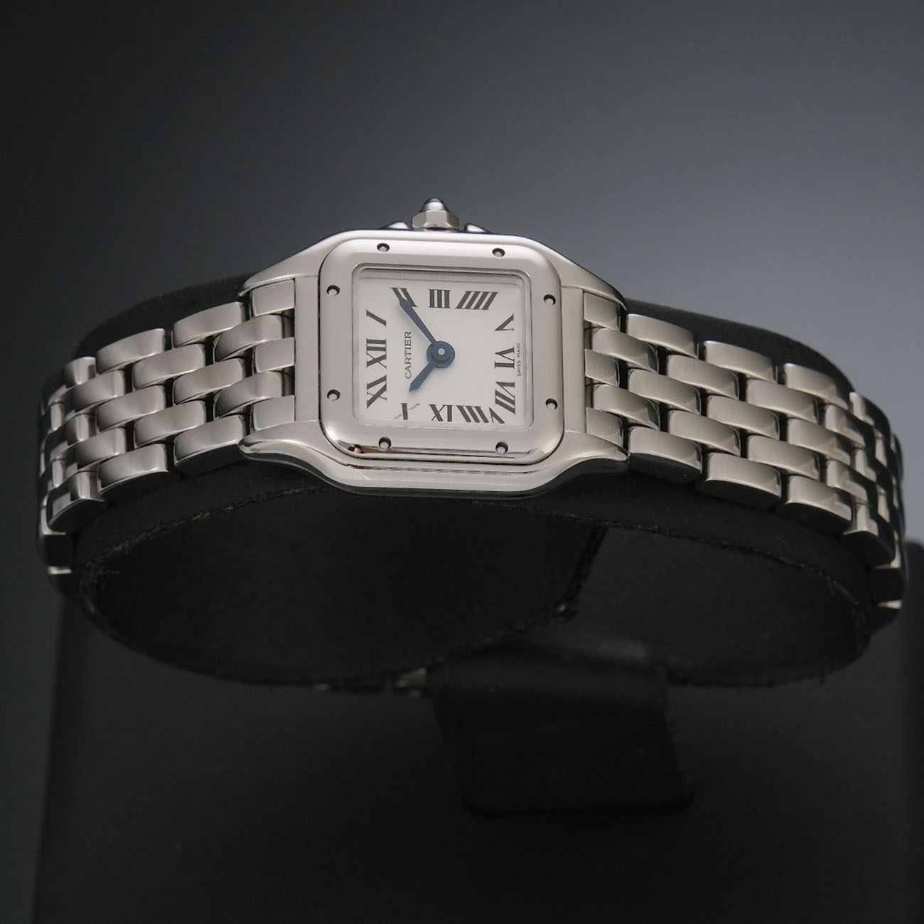 CARTIER(USED)까르띠애 팬더 드 까르띠에 미니 스틸 쿼츠