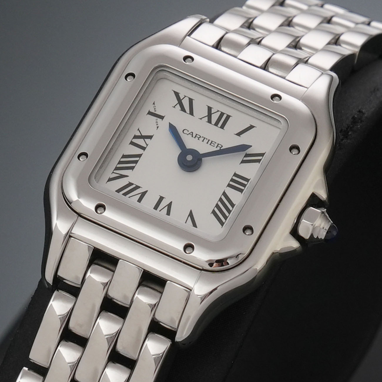 CARTIER(USED)까르띠애 팬더 드 까르띠에 미니 스틸 쿼츠