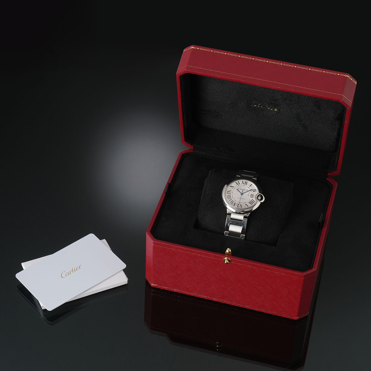 CARTIER(USED)까르띠에 발롱블루 36 스틸 오토