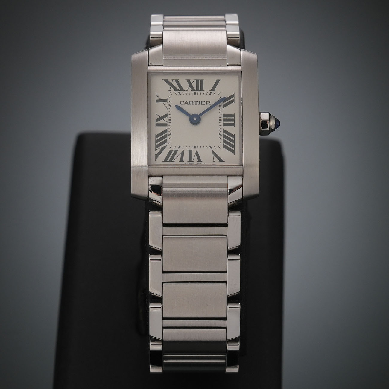 CARTIER(USED)까르띠에 탱크 프랑세즈 스틸 스몰