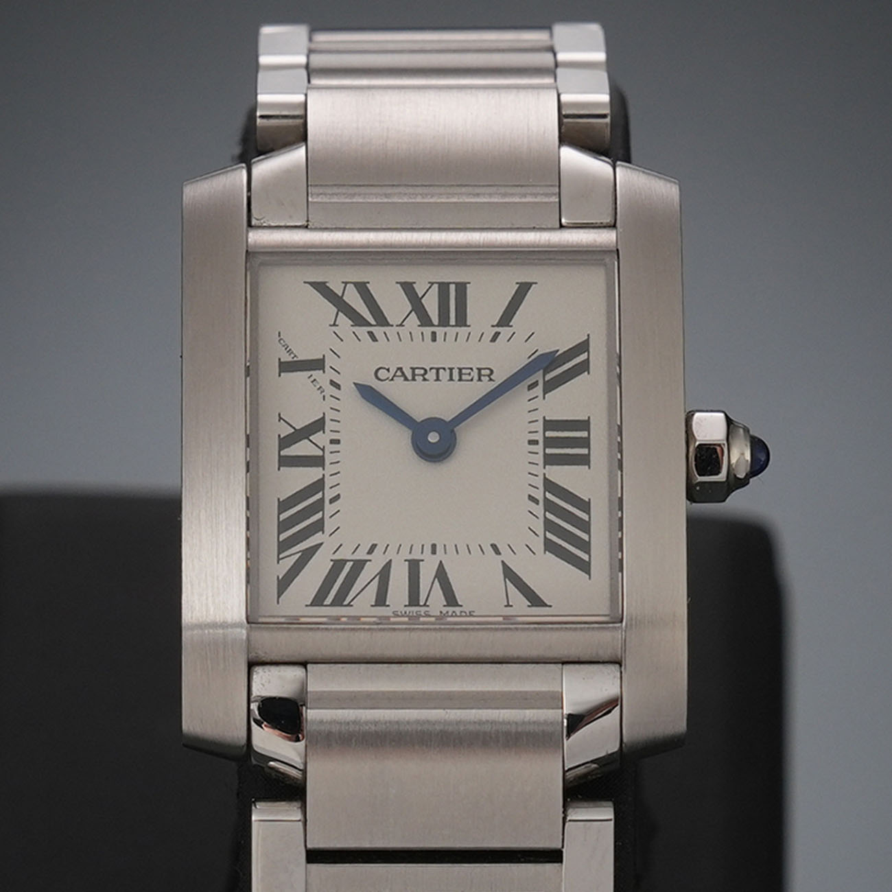 CARTIER(USED)까르띠에 탱크 프랑세즈 스틸 스몰