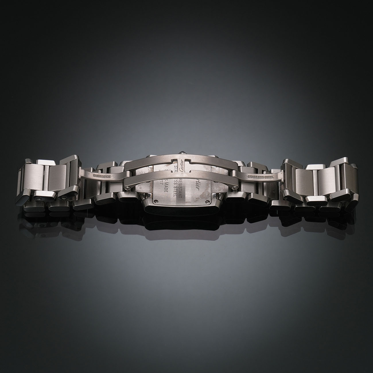 CARTIER(USED)까르띠에 탱크 프랑세즈 스틸 스몰