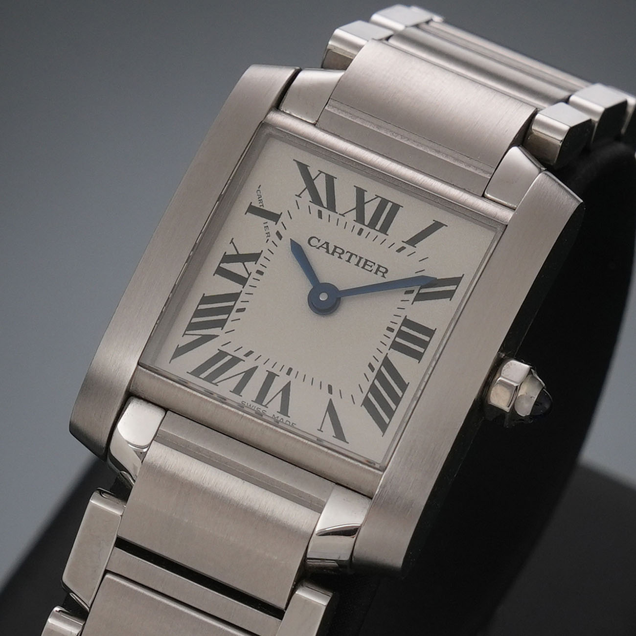 CARTIER(USED)까르띠에 탱크 프랑세즈 스틸 스몰