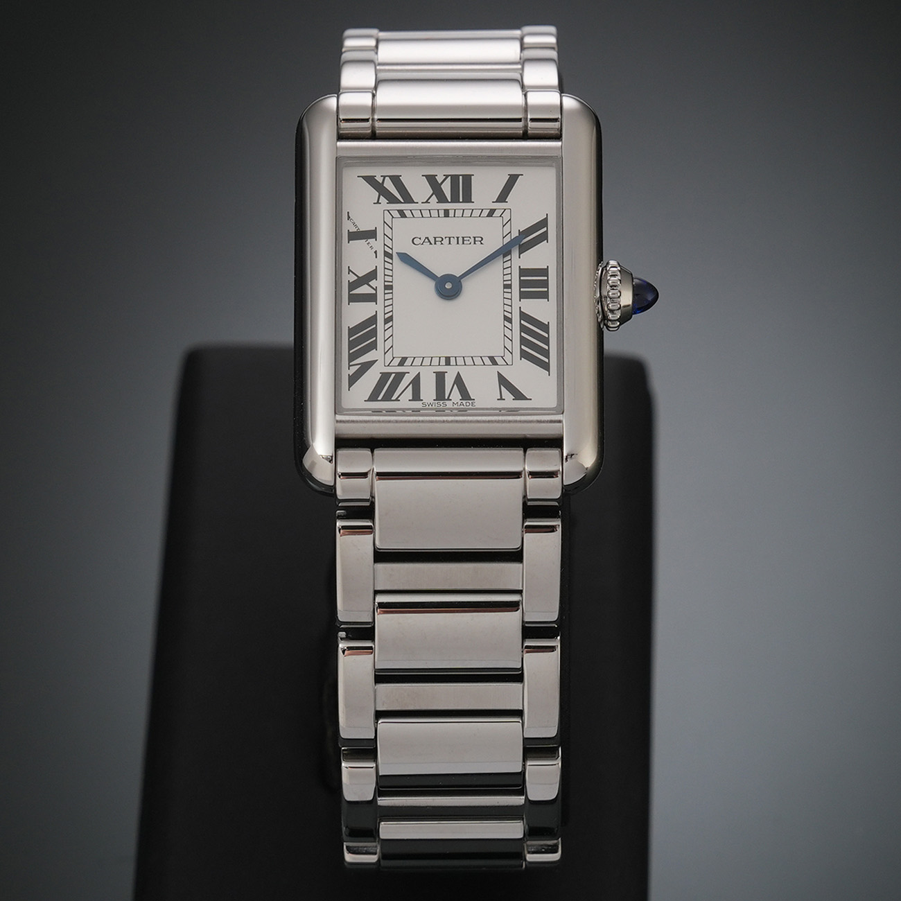 CARTIER(USED)까르띠에 탱크 머스트 스틸 스몰 WSTA0051