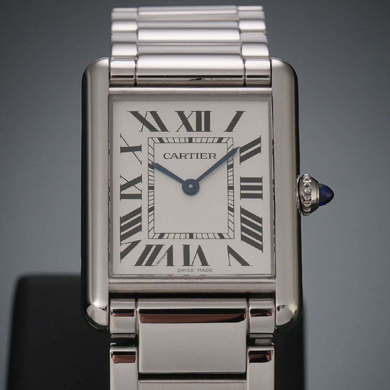 CARTIER(USED)까르띠에 탱크 머스트 스틸 라지 WSTA0052