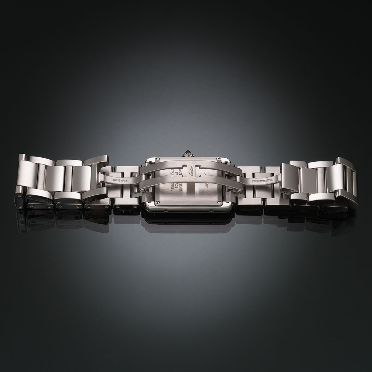 CARTIER(USED)까르띠에 탱크 머스트 스틸 라지 WSTA0052