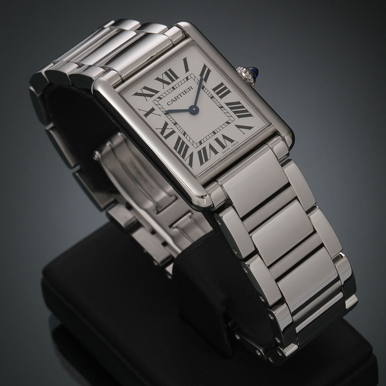 CARTIER(USED)까르띠에 탱크 머스트 스틸 라지 WSTA0052