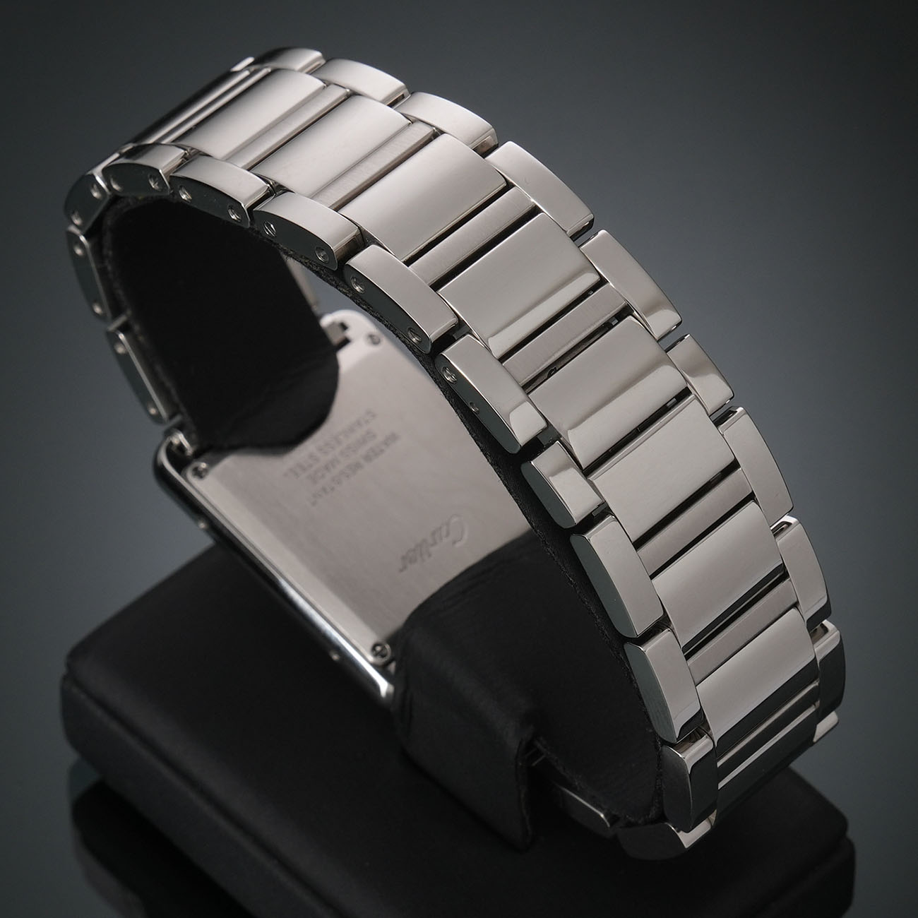CARTIER(USED)까르띠에 탱크 머스트 스틸 라지 WSTA0052