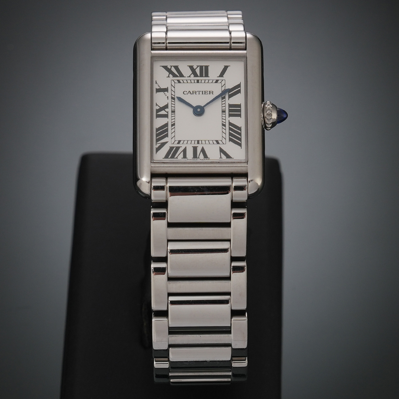 CARTIER(USED)까르띠에 탱크 머스트 스틸 스몰 WSTA0051