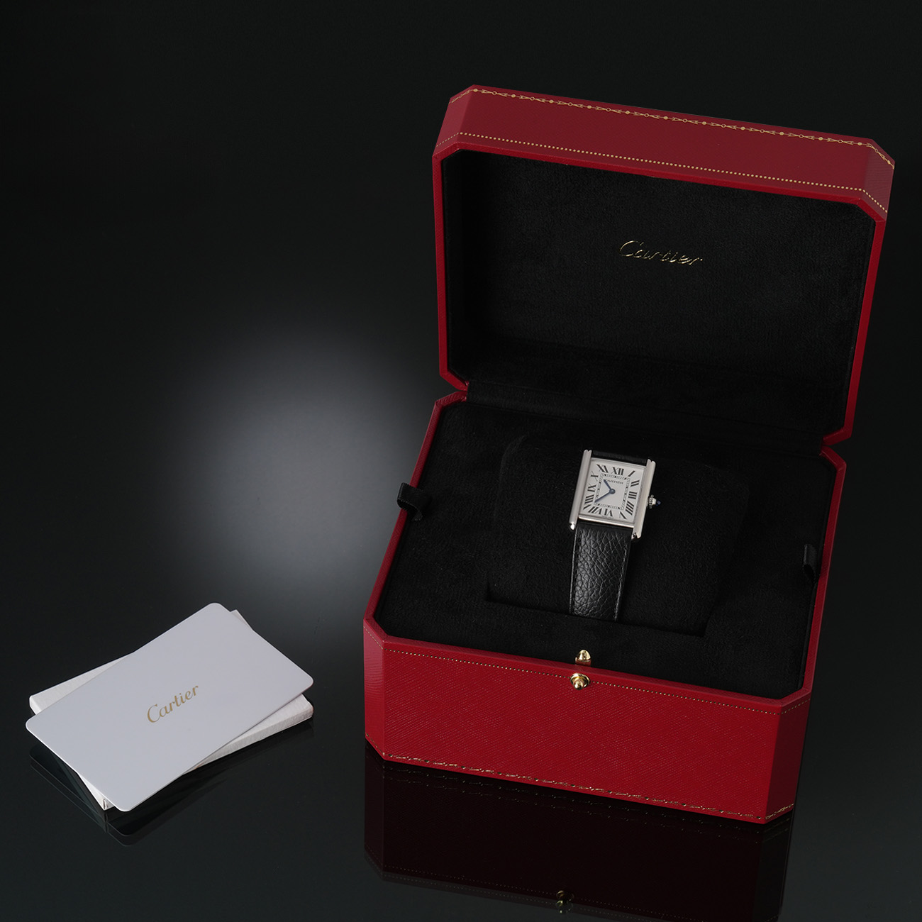 CARTIER(USED)까르띠에 탱크 머스트 라지 WSTA0041