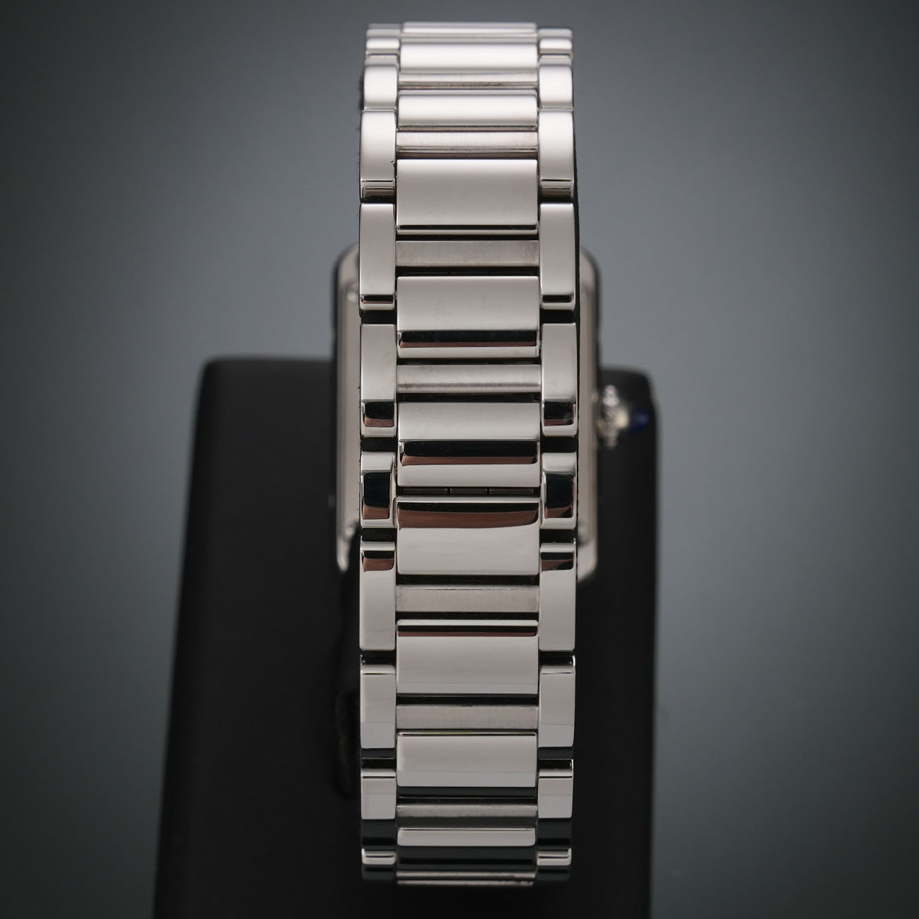 CARTIER(USED)까르띠에 탱크 머스트 스틸 스몰 솔라비트 WSTA0091