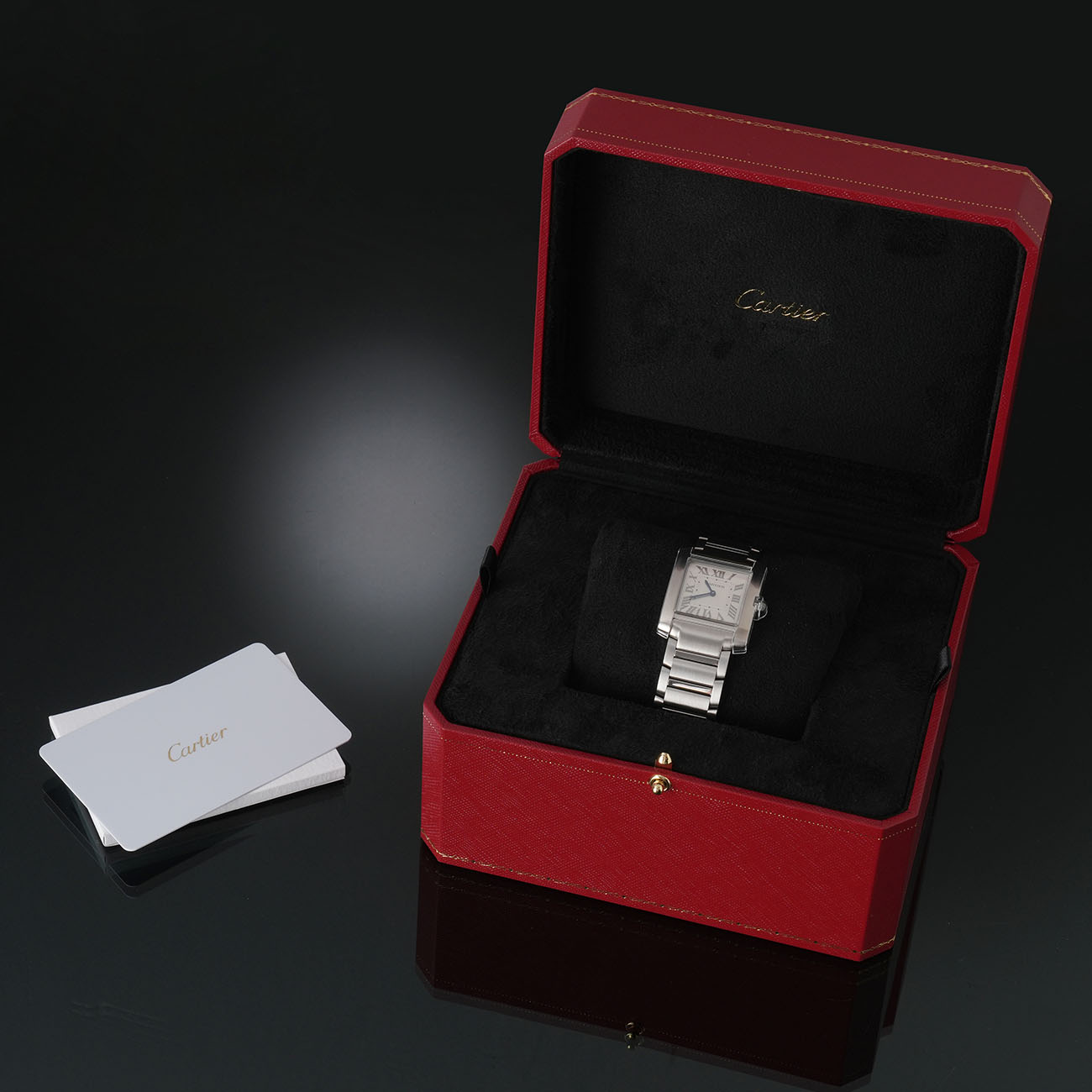 CARTIER(USED)까르띠에 WSTA0105 탱크 프랑세즈 미디움 워치