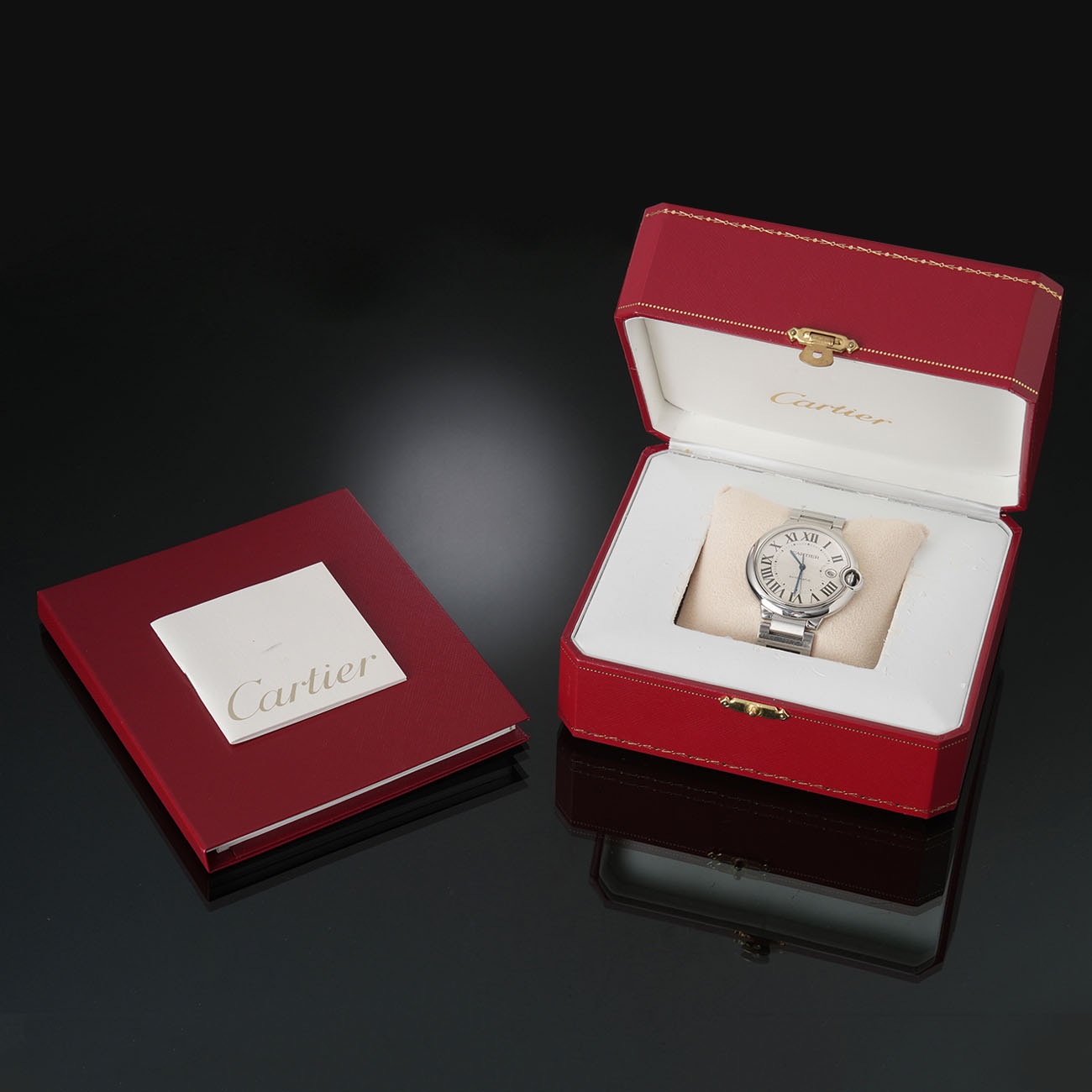 CARTIER(USED)까르띠에 발롱블루 42 W69012Z4