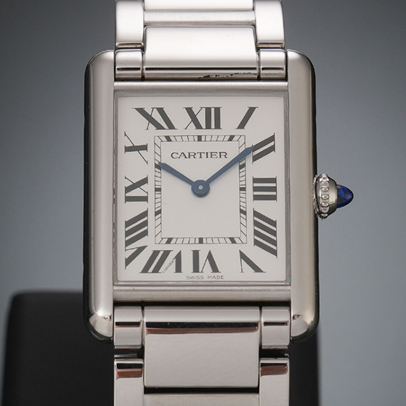CARTIER(USED)까르띠에 탱크 머스트 라지 스틸 WSTA0052